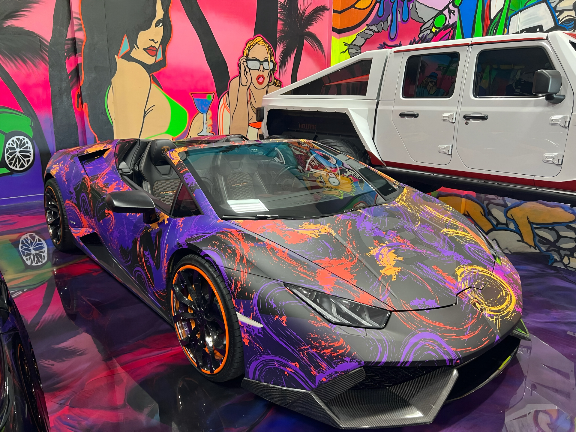 Showroom Miami automotive work showcase 1 - luxury car services and customization