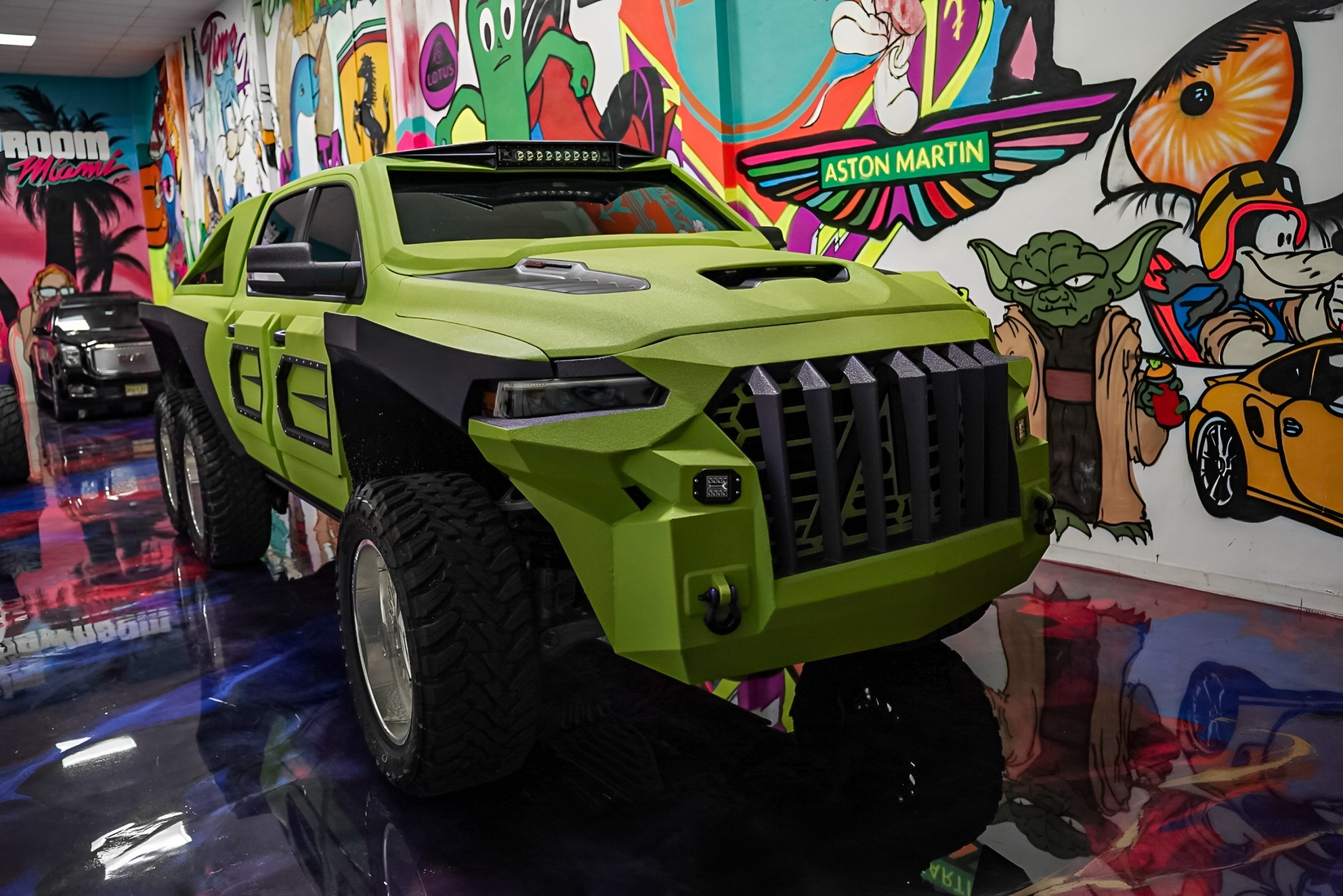 Showroom Miami automotive work showcase 2 - luxury car services and customization